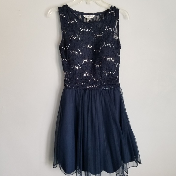 Speechless Dresses & Skirts - Navy Blue Cocktail Hoco/Formal Dress
